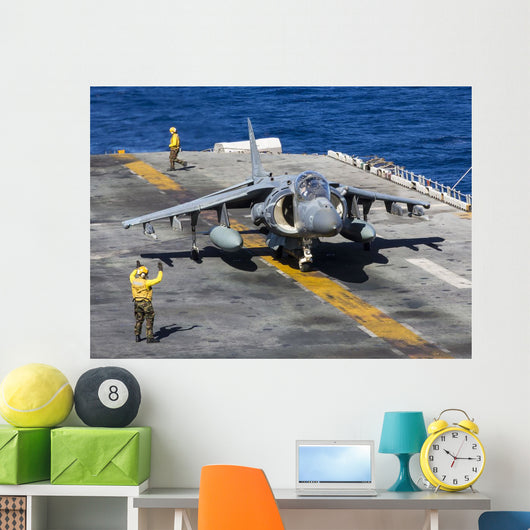 Av-8b Harrier Prepares to Wall Decal