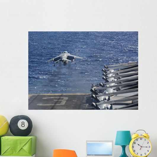 Av-8b Harrier Takes off Wall Decal Design 1