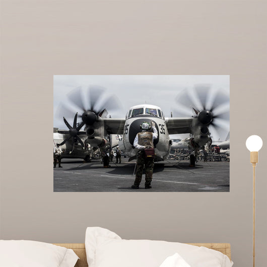 Sailor Directs C-2a Greyhound Wall Decal