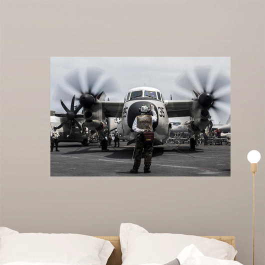 Sailor Directs C-2a Greyhound Wall Decal