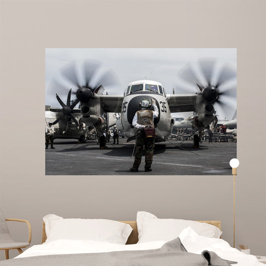 Sailor Directs C-2a Greyhound Wall Decal
