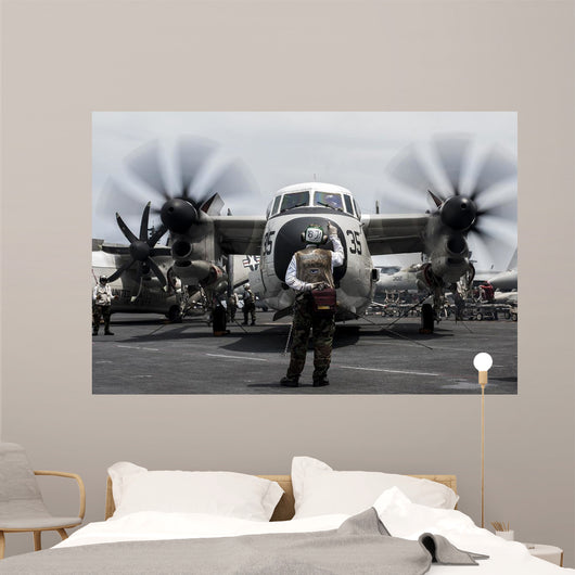 Sailor Directs C-2a Greyhound Wall Decal