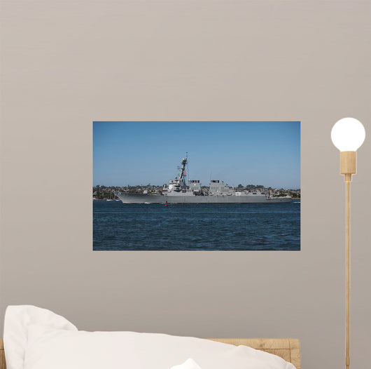 Uss Howard Transits San Wall Decal
