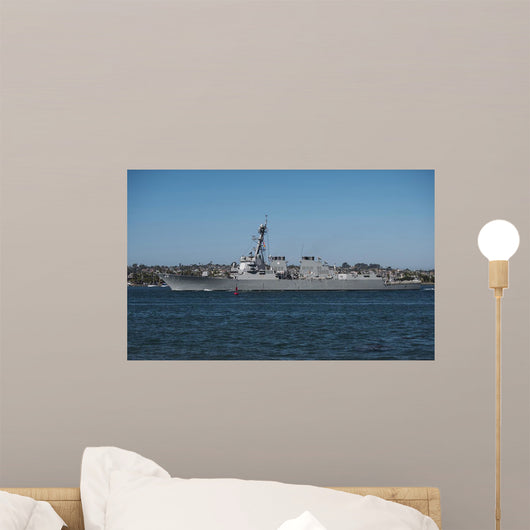 Uss Howard Transits San Wall Decal