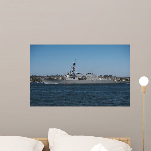 Uss Howard Transits San Wall Decal