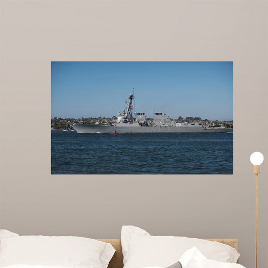 Uss Howard Transits San Wall Decal
