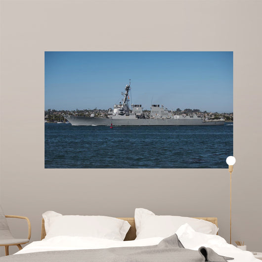 Uss Howard Transits San Wall Decal