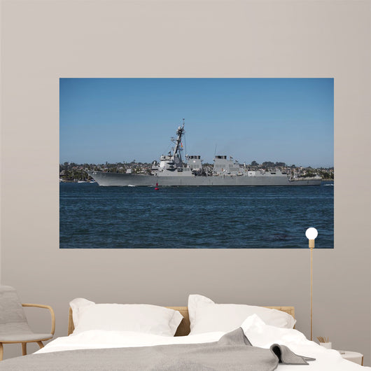 Uss Howard Transits San Wall Decal