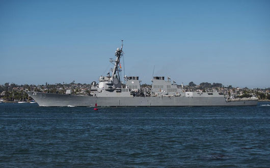 Uss Howard Transits San Wall Decal