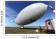 Navy's Mz-3a Manned Airship Wall Decal Design 1