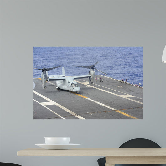Sailors Move into Position Wall Decal