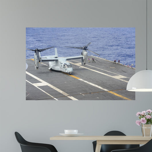 Sailors Move into Position Wall Decal