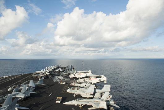 Uss Nimitz Transits South Wall Decal