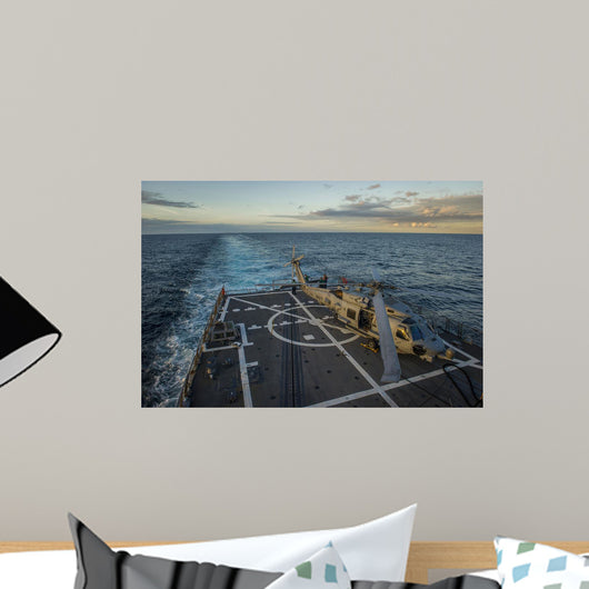 Sailors Make Final Preparations Wall Decal