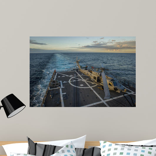Sailors Make Final Preparations Wall Decal