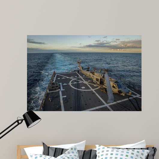 Sailors Make Final Preparations Wall Decal