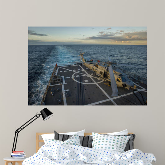 Sailors Make Final Preparations Wall Decal