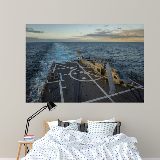 Sailors Make Final Preparations Wall Decal
