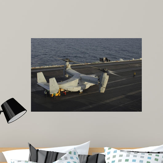 Mv-22 Osprey Receives Cargo Wall Decal