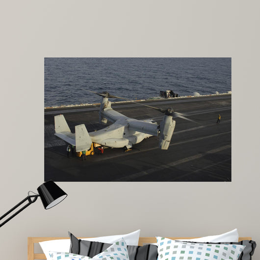 Mv-22 Osprey Receives Cargo Wall Decal