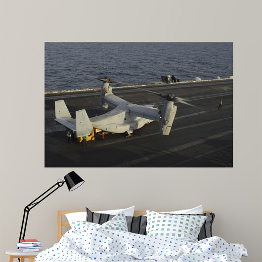Mv-22 Osprey Receives Cargo Wall Decal