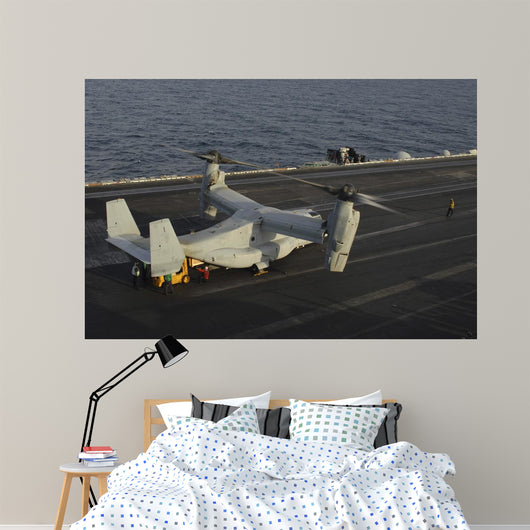 Mv-22 Osprey Receives Cargo Wall Decal