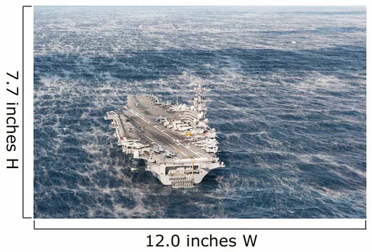 Uss George Hw Bush Wall Decal Design 2