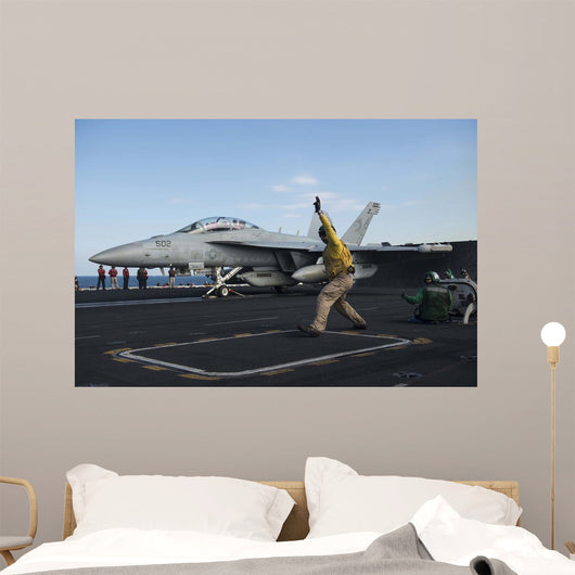 Airman Signals Ea-18g Growler Wall Decal