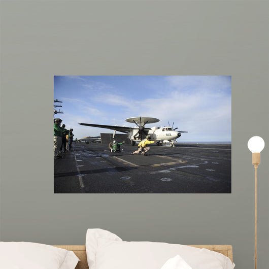 E2-c Hawkeye Prepares to Wall Decal