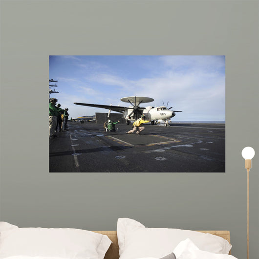 E2-c Hawkeye Prepares to Wall Decal