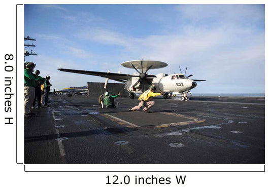 E2-c Hawkeye Prepares to Wall Decal