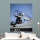 Airman Cleans Canopy F Wall Decal