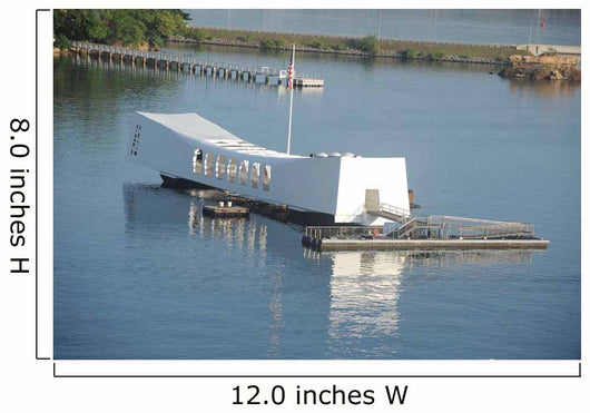Uss Arizona Memorial Pearl Wall Decal