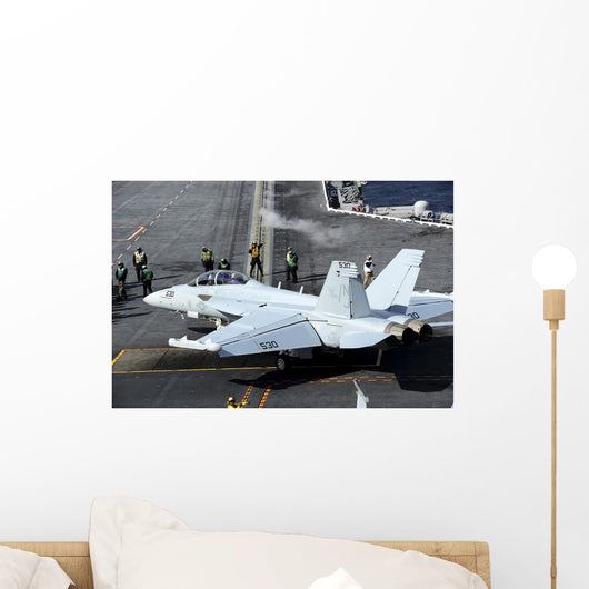 Ea-18b Growler Taxis onto Wall Decal