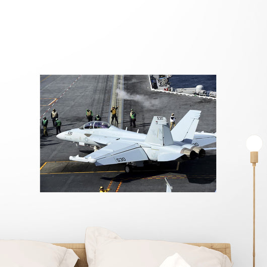 Ea-18b Growler Taxis onto Wall Decal