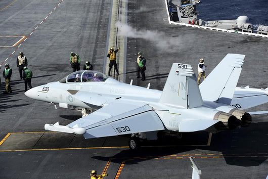 Ea-18b Growler Taxis onto Wall Decal
