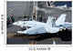 Ea-18b Growler Taxis onto Wall Decal