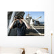 Seaman Looks through Binoculars Wall Decal
