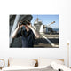 Seaman Looks through Binoculars Wall Decal