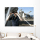 Seaman Looks through Binoculars Wall Decal