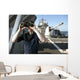 Seaman Looks through Binoculars Wall Decal