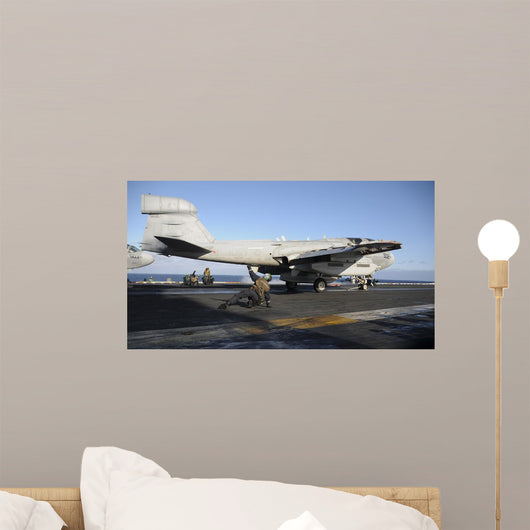 Ea-6b Prowler Prepares to Wall Decal Design 3