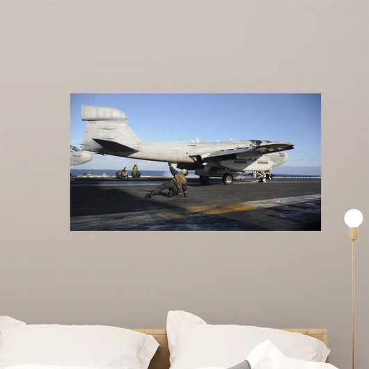 Ea-6b Prowler Prepares to Wall Decal Design 3