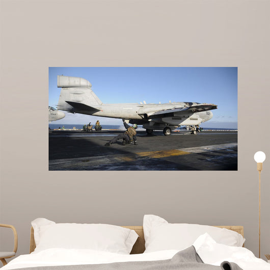 Ea-6b Prowler Prepares to Wall Decal Design 3