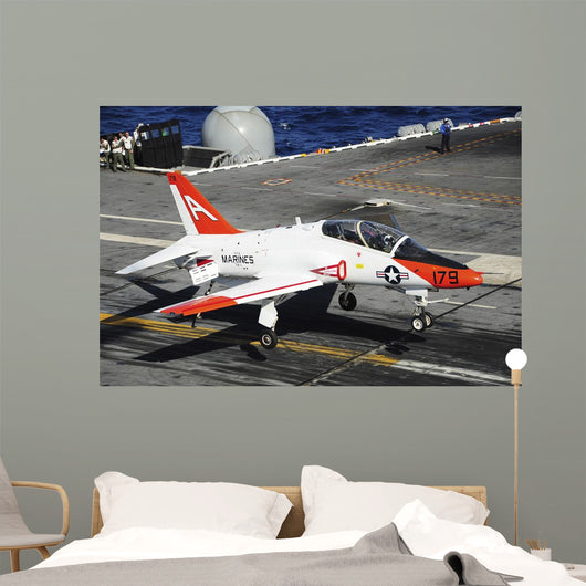 T-45c Goshawk Lands Flight Wall Decal Design 3