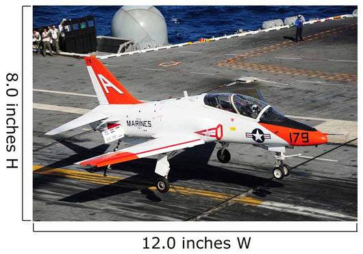 T-45c Goshawk Lands Flight Wall Decal Design 3
