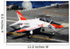 T-45c Goshawk Lands Flight Wall Decal Design 3