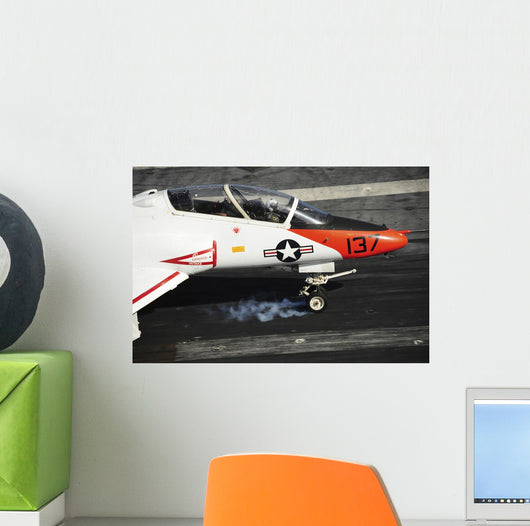 T-45c Goshawk Lands Flight Wall Decal Design 2