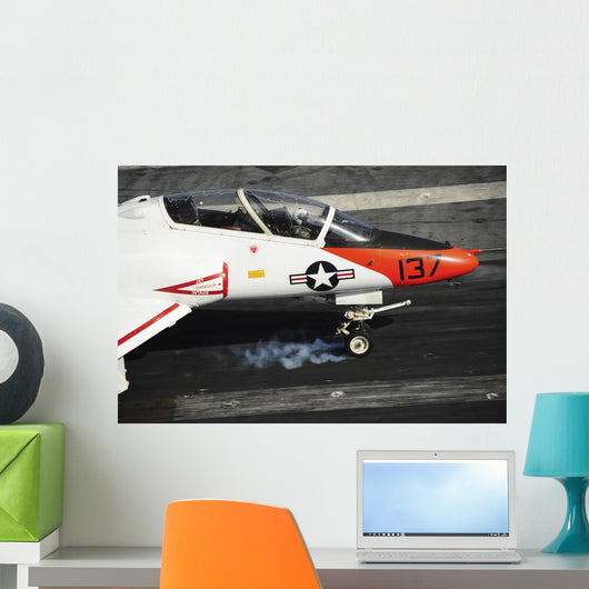T-45c Goshawk Lands Flight Wall Decal Design 2