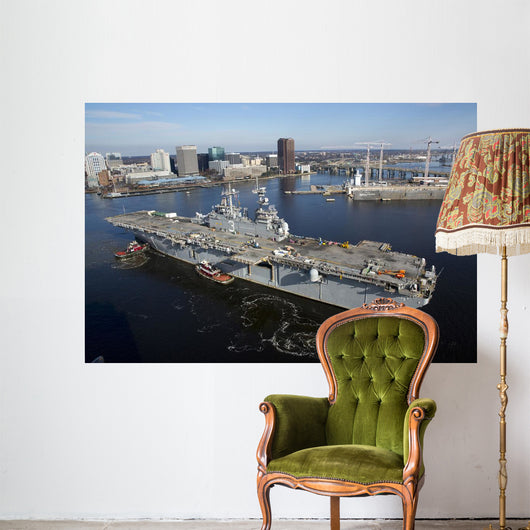 Tugboats Position Amphibious Assault Wall Decal